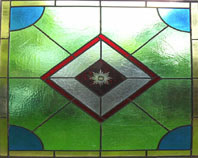 traditional glass door panel .